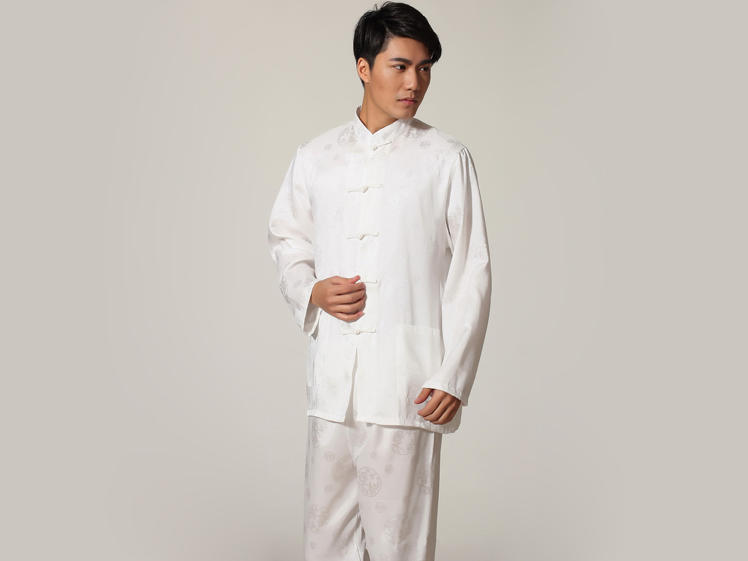 Tai Chi Clothing Long-sleeve Casual Style Linen Suit